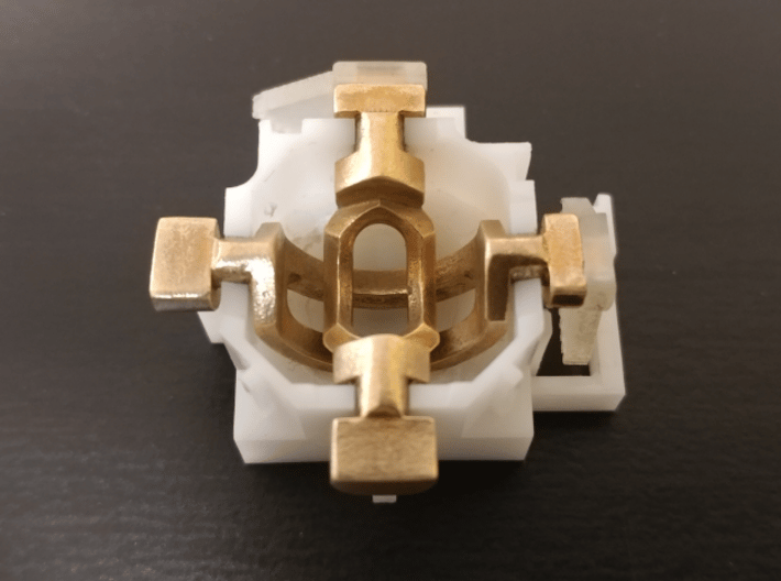 N64 Brass Gear Slots(3.40mm) 3d printed 