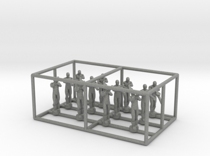 1/144 Standing Observers (Entente) 3d printed 