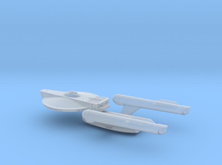 Confederation Courageous Class Scout Carrier 3d printed