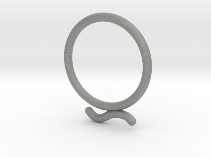 Umlaut Ring 2 - õ 3d printed 