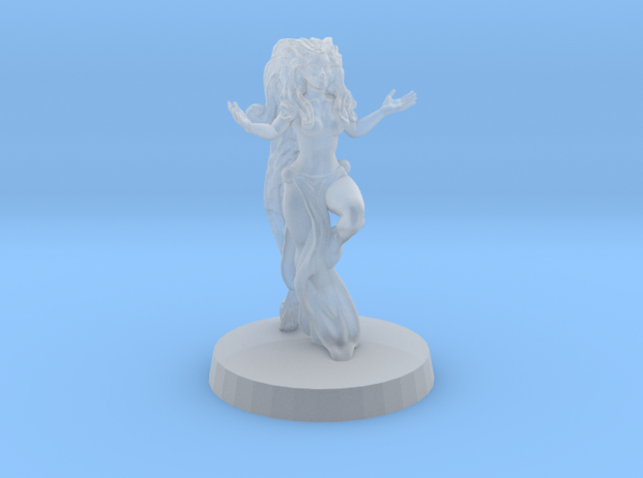 sorceress 3d printed Fine detail , render