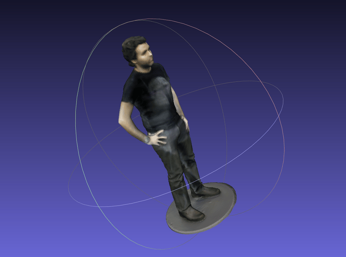 Body Scan Apollo 3D Color 3d printed