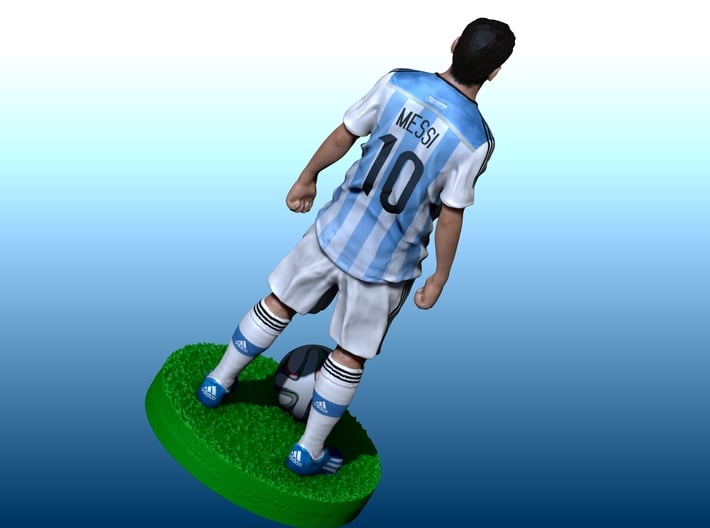 Messi world cup 2014 3d printed 