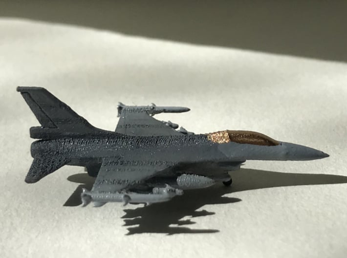 F-16C Fighting Falcon 3d printed Painted by benji_abreu.