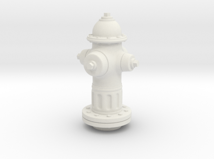 1/25 Fire Hydrant 3d printed 