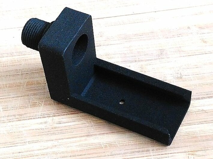G19 M&P40 M&P9 Frame-Mounted Barrel Adapter 3d printed 
