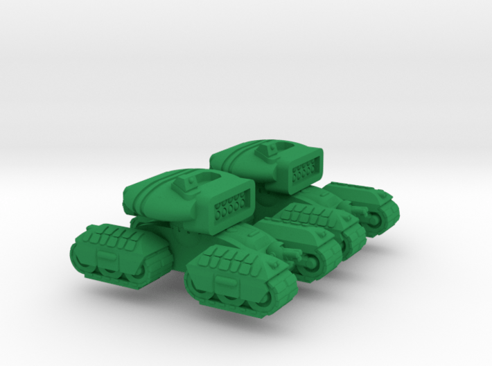 Bashkir Heavy Support Tracked Armor - 3mm 3d printed 
