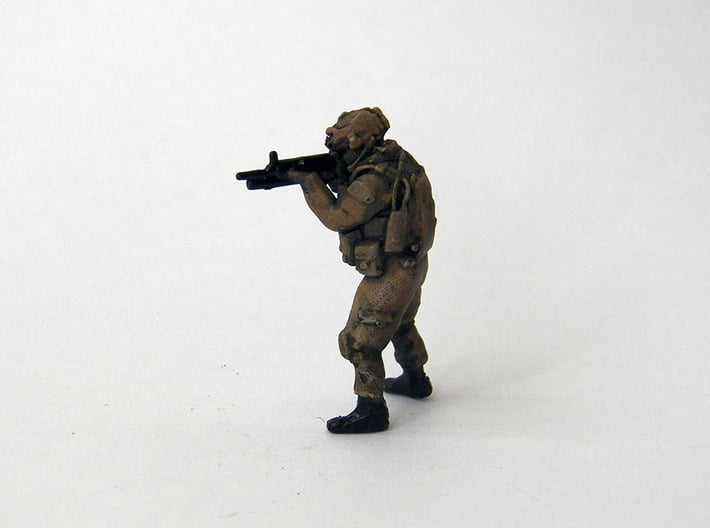 HO Soldiers Combat 1 Group 1 - 13 3d printed 