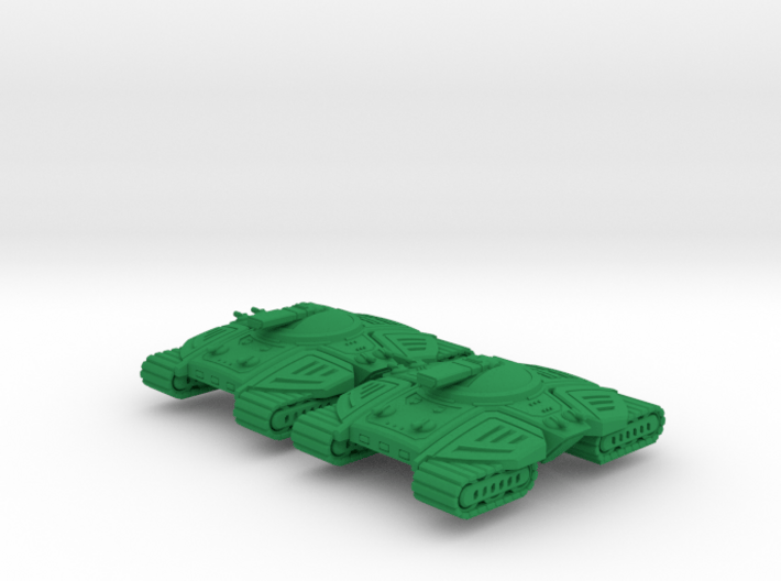 Terrapin Super Heavy Tracked Armor - 3mm 3d printed 