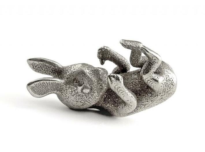 Tiny Rabbit 3d printed Stainless Steel