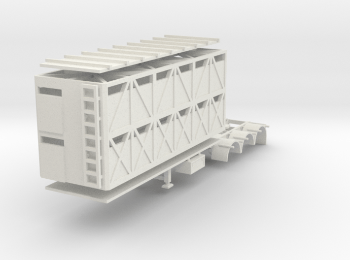 000635 Caddle Trailer A 3d printed 