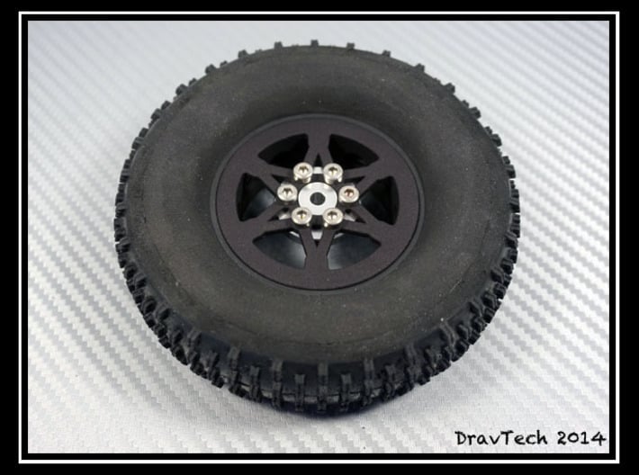 1.9" Wheel for RC4WD Hub 3d printed 