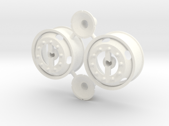 5-Hole Front Rims Generic 3d printed