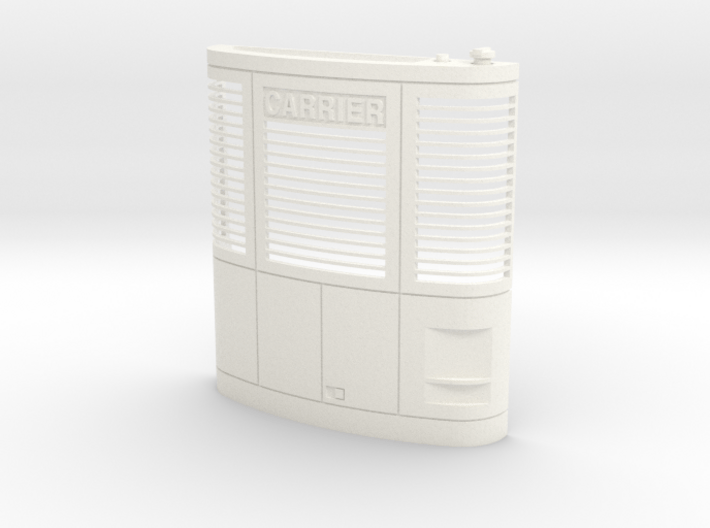 Carrier Reefer unit (hollow shell) 3d printed 