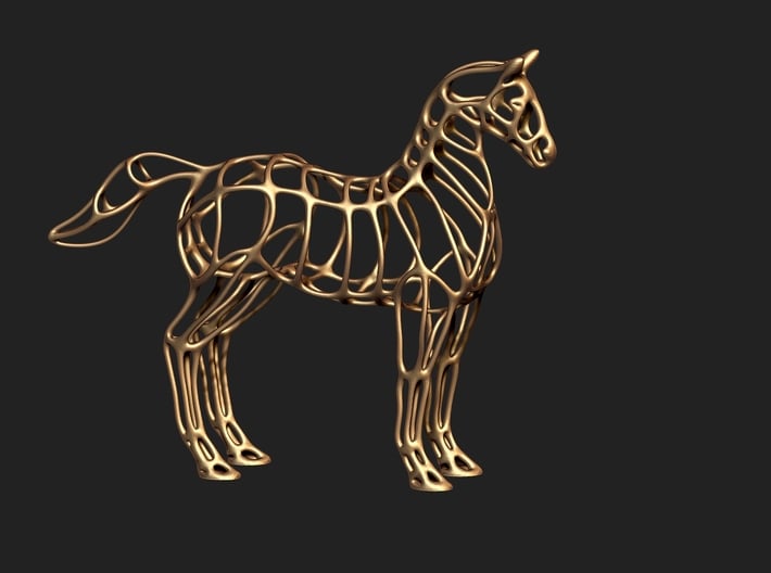 New-Horse-2 3d printed 