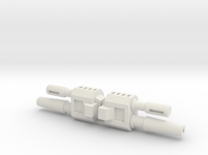 TF Weapon Gun Cannon Smoke Stack Add On 3d printed 
