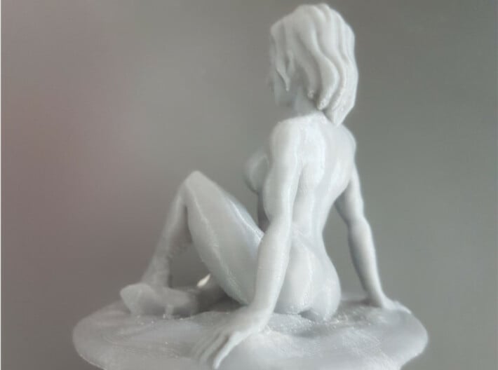 female figurine 3d printed 