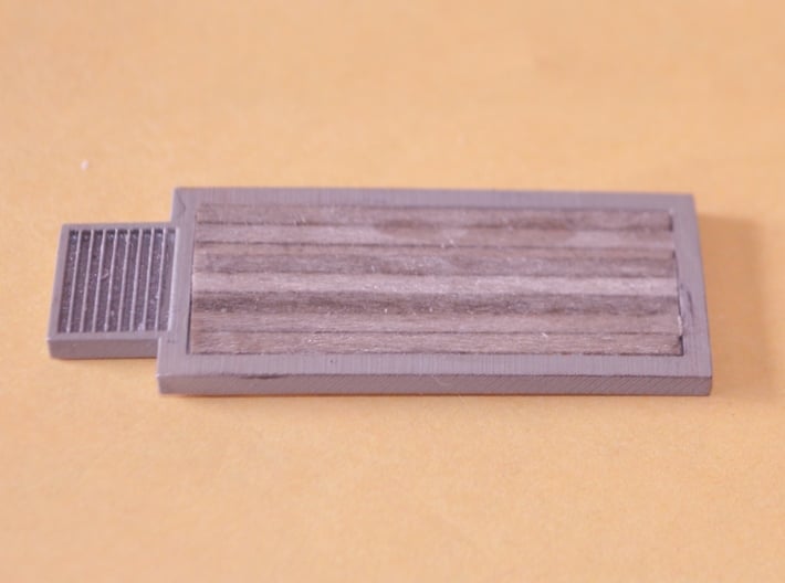 N-Scale Grain Scales 3d printed Painted & Detailed Production Sample