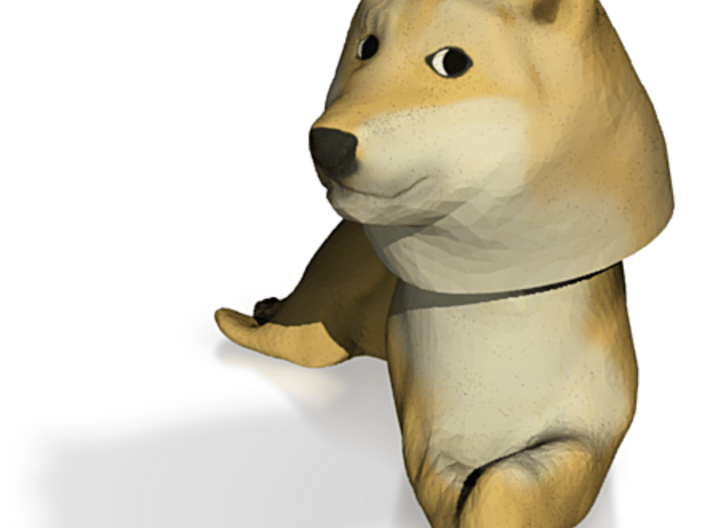 Doge Bobblehead 3d printed 