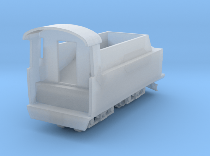 Polish Narrow Gauge Tender for Px48 Ze scale 1:220 3d printed 