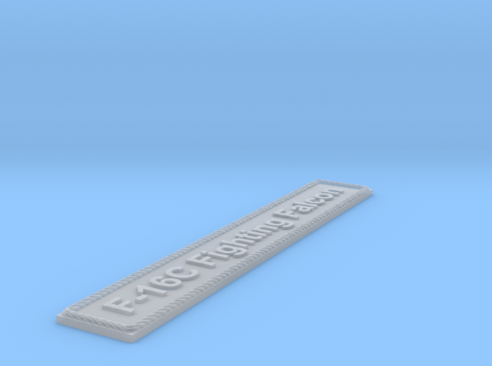 Nameplate F-16C Fighting Falcon 3d printed 