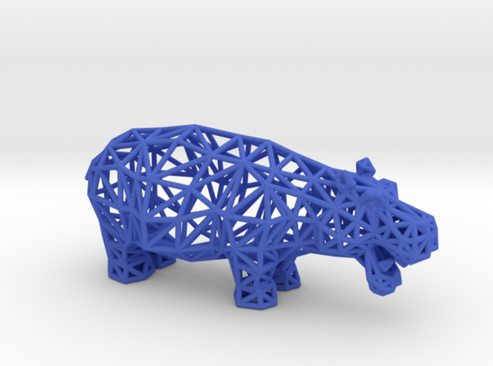 Hippopotamus (adult) 3d printed