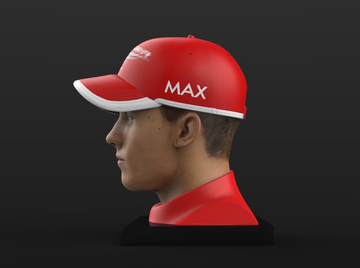 Max 1/4 Head Figure 3d printed 