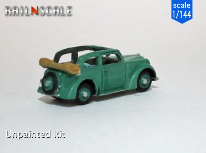 Opel Olympia Cabrio-Limousine (1/144) 3d printed 