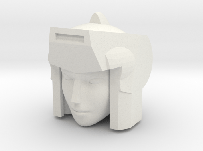 Lancer Head for POTP Moonracer 3d printed 