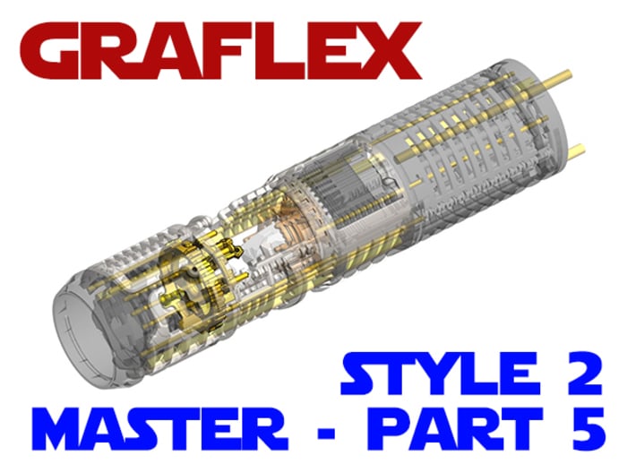 Graflex Master - Part5 Style2 - CC 2 3d printed 