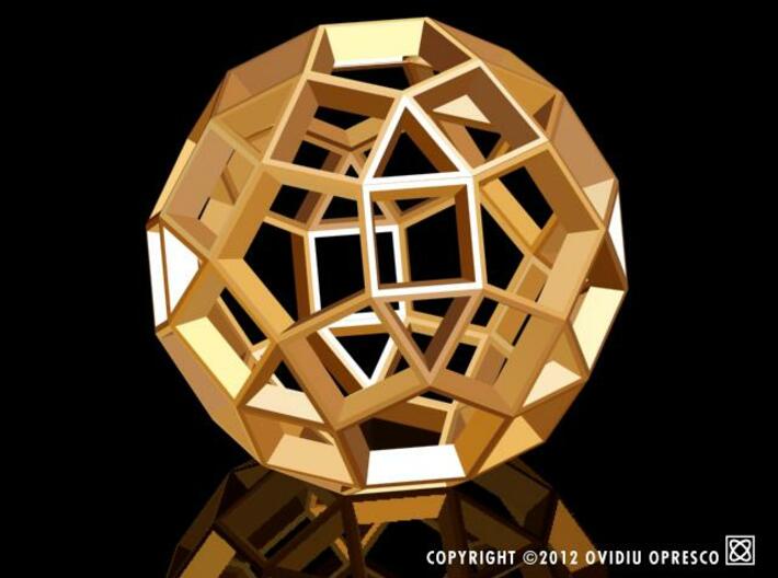 Polyhedral Sculpture #28B 3d printed