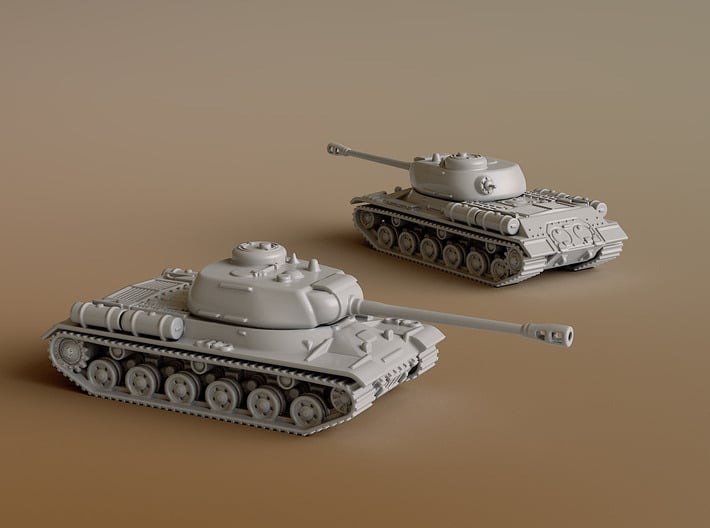 IS-2 Heavy Tank Scale: 1:200 3d printed