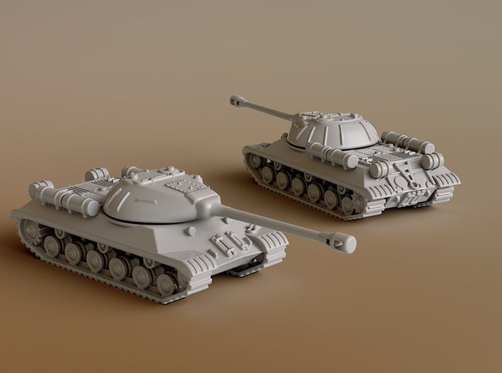 IS-3 Heavy Tank Scale: 1:144 3d printed 