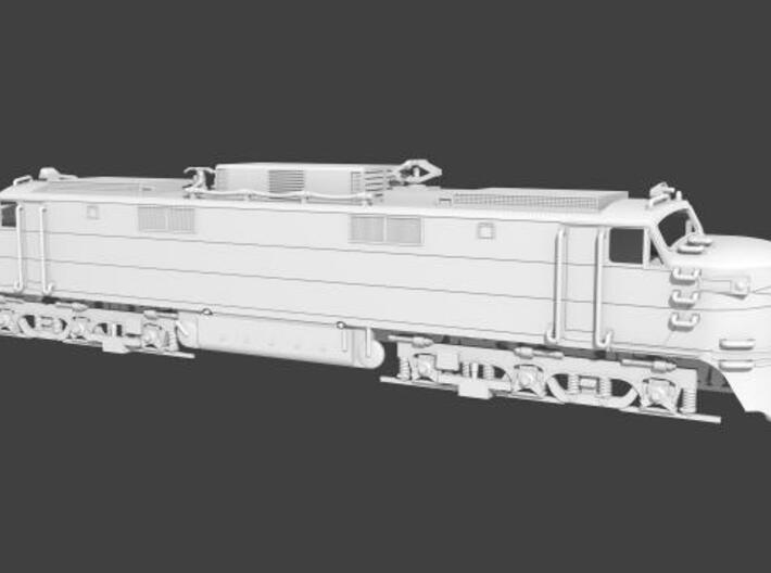 NEP504 N scale EP-5 loco - modified + guides 3d printed 