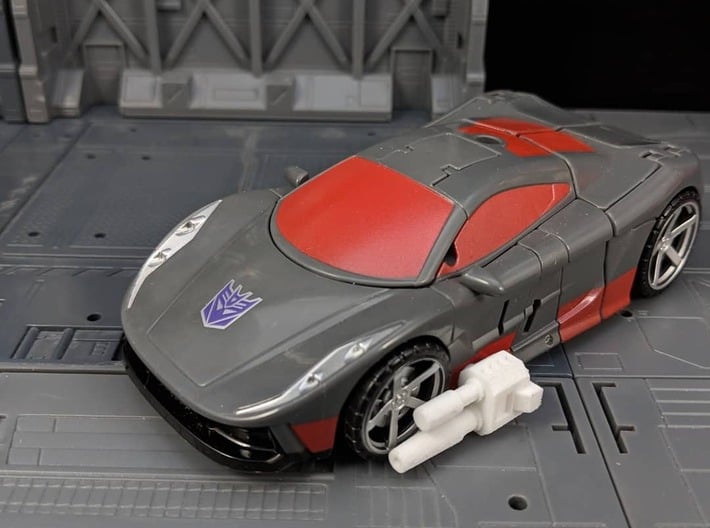 TF Weapon Gun Cannon Smoke Stack Add On 3d printed Used as car Cannons