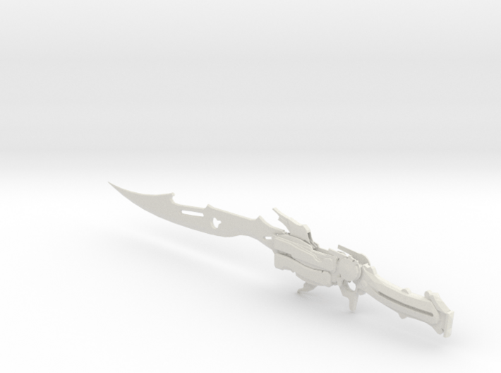1/3rd scale Final Fantasy Lightning Sword 3d printed 
