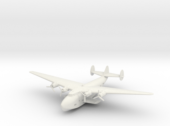Boeing B-314 1:220 scale 3d printed 