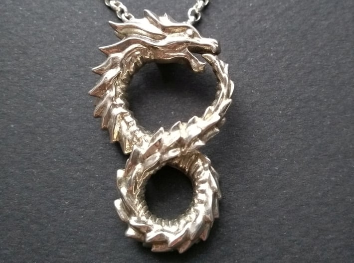 Ouroboros Pendant (Altered Carbon) 3d printed