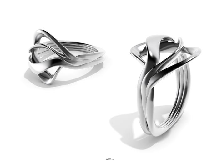 Neutra- Unisex Ring 3d printed Neutrale - Unisex Ring