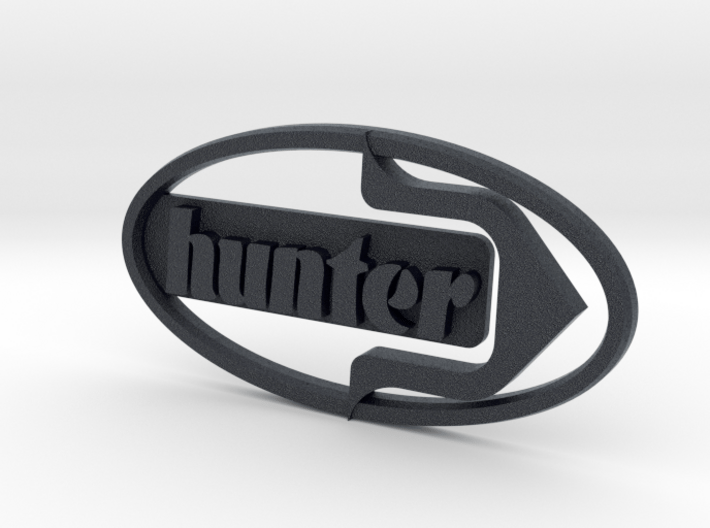 Hunter buggy badge 3d printed 