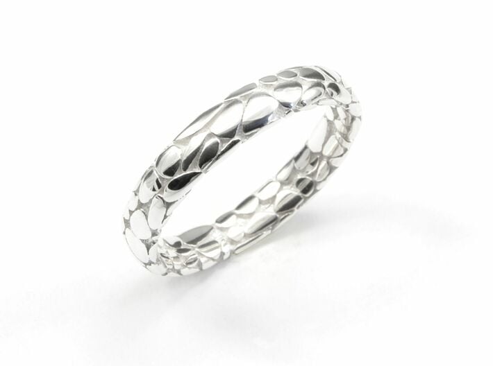  ​Music Skin Ring. 3d printed Wedding Ring unconventional