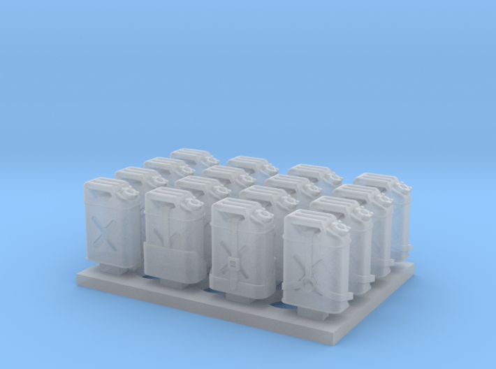 1:72 US Jerry Cans (16x) 3d printed