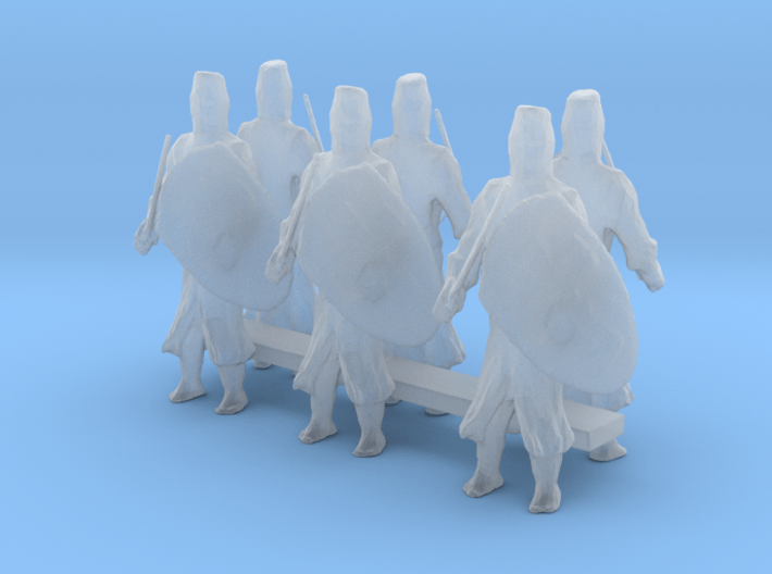 1-87 short templar knights 3d printed This is a render not a picture