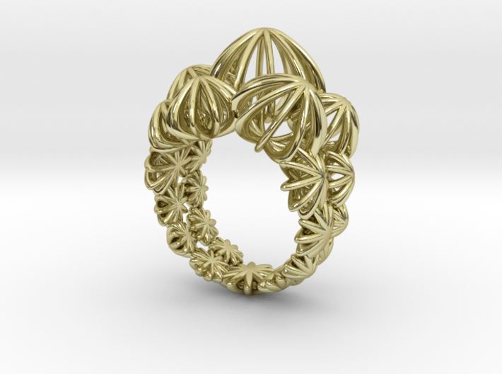 Sea ​​Urchin Ring 3d printed 