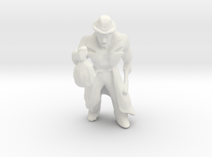 HO Scale Robber 3d printed This is a render not a picture