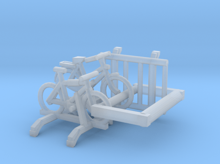 SET 3 Carriers for cars​ (N 1:160) 3d printed 