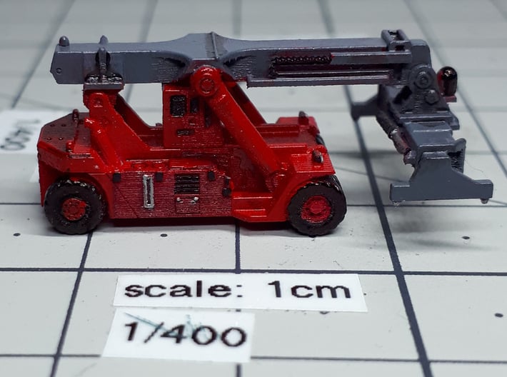 SCA LCH RS 45 loaded container handler 3d printed 