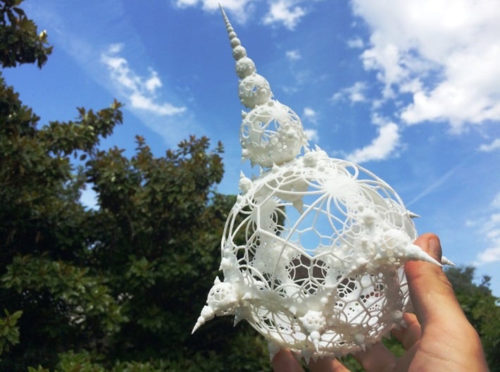Amazing Wire XL 3d printed White Strong and Flexible