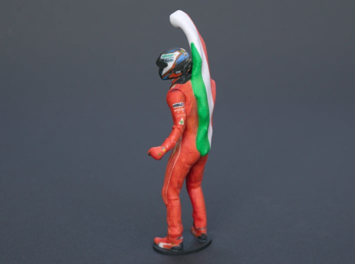 Kimi 1/12 Flag Figure 2018 3d printed 