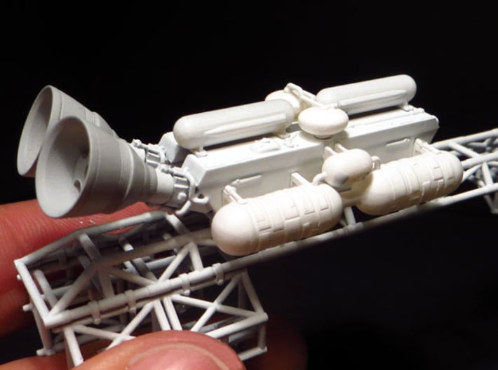 SPACE 2999 TRANSPORTER 1/144 SPINE BOOSTER 3d printed 